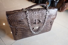  bags custom made leather crocodile 