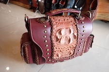  bags leather cow custom made 