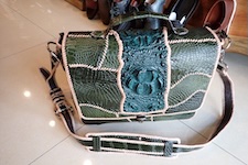  bags leather custom made crocodile 