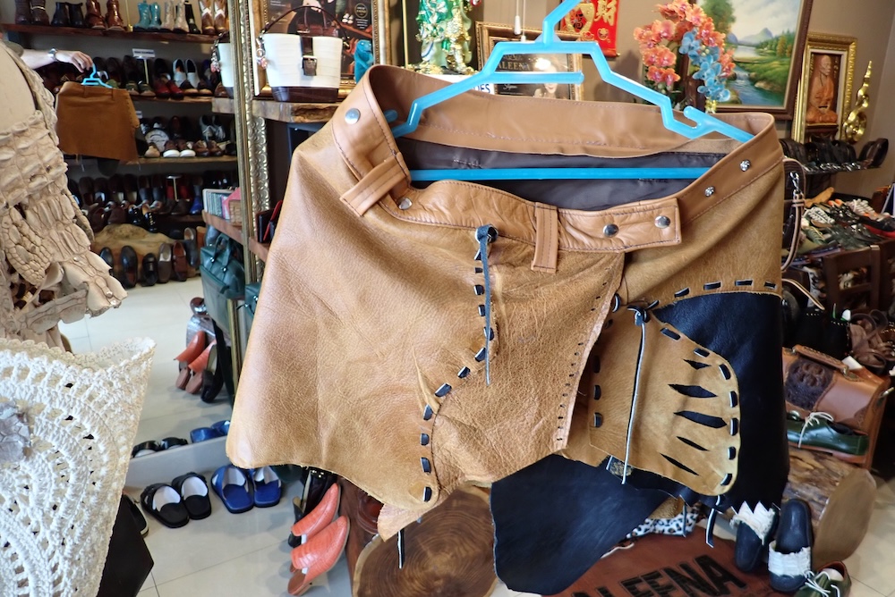  cow dress leather 