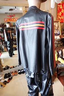  cow jacket custom made leather 