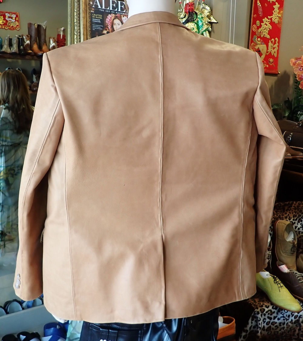  cow jacket leather hand made 