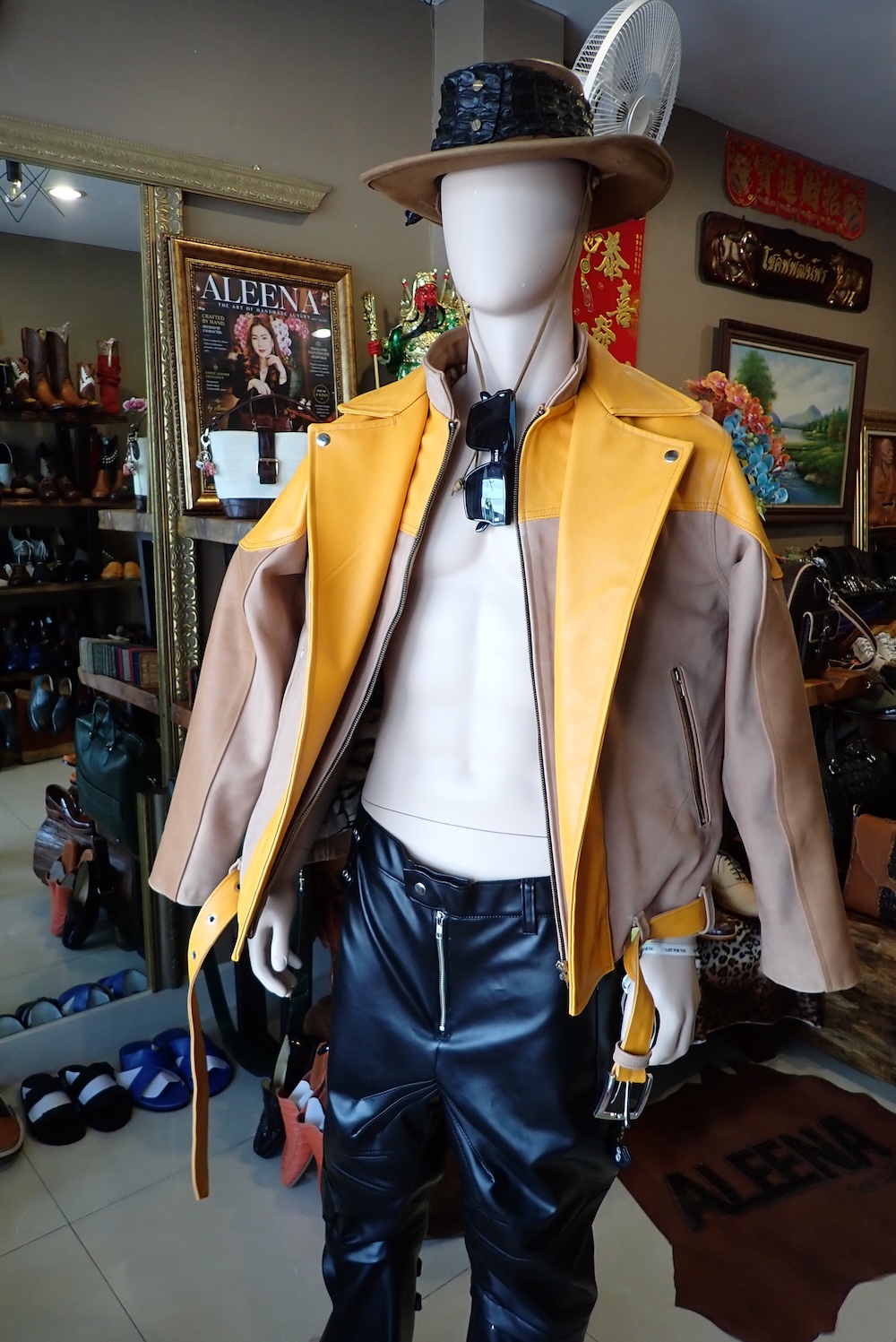  cow jacket leather custom made 