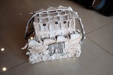  crocodile bag hand made leather 