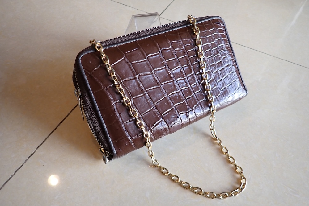  crocodile bag leather custom made bangkok 