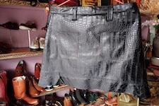  crocodile dress leather 