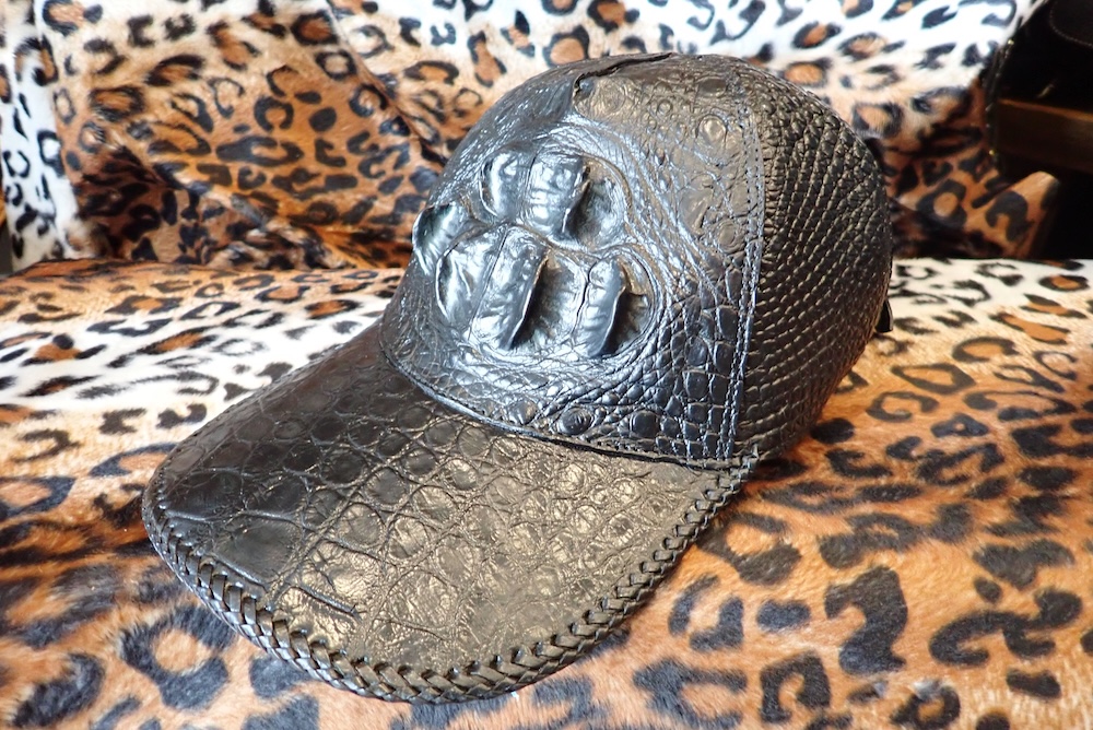  crocodile hat custom made 