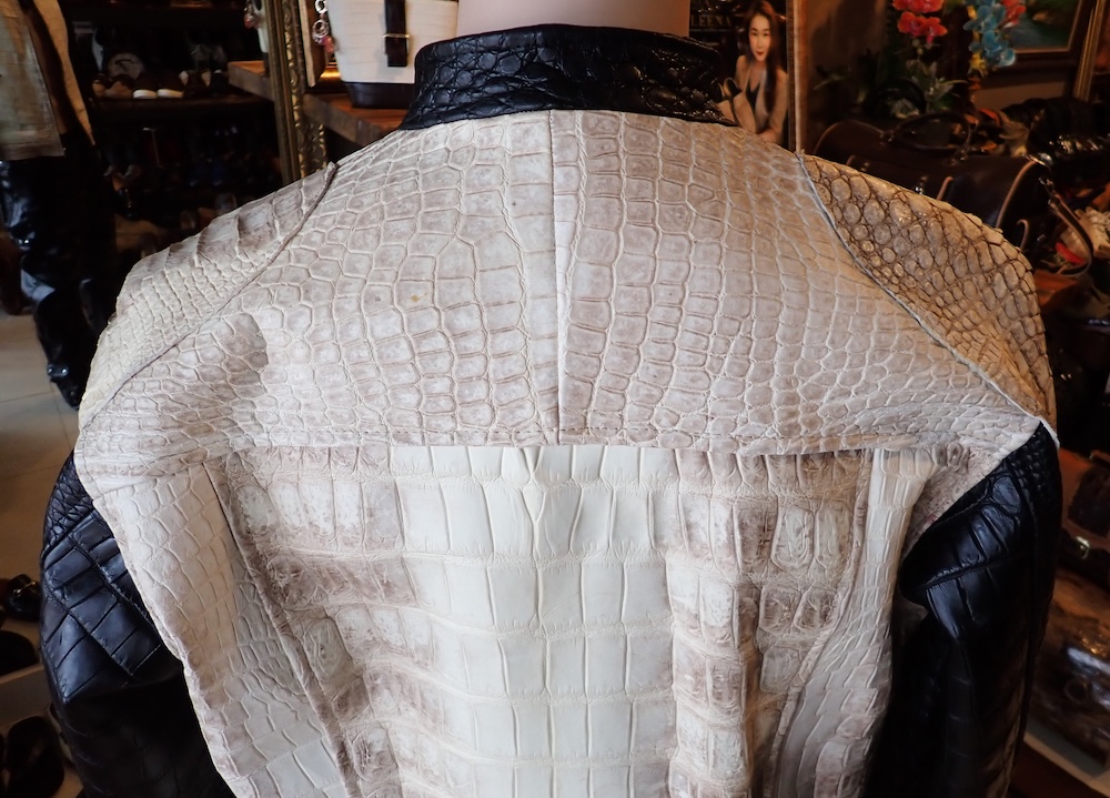  jackets crocodile leather 