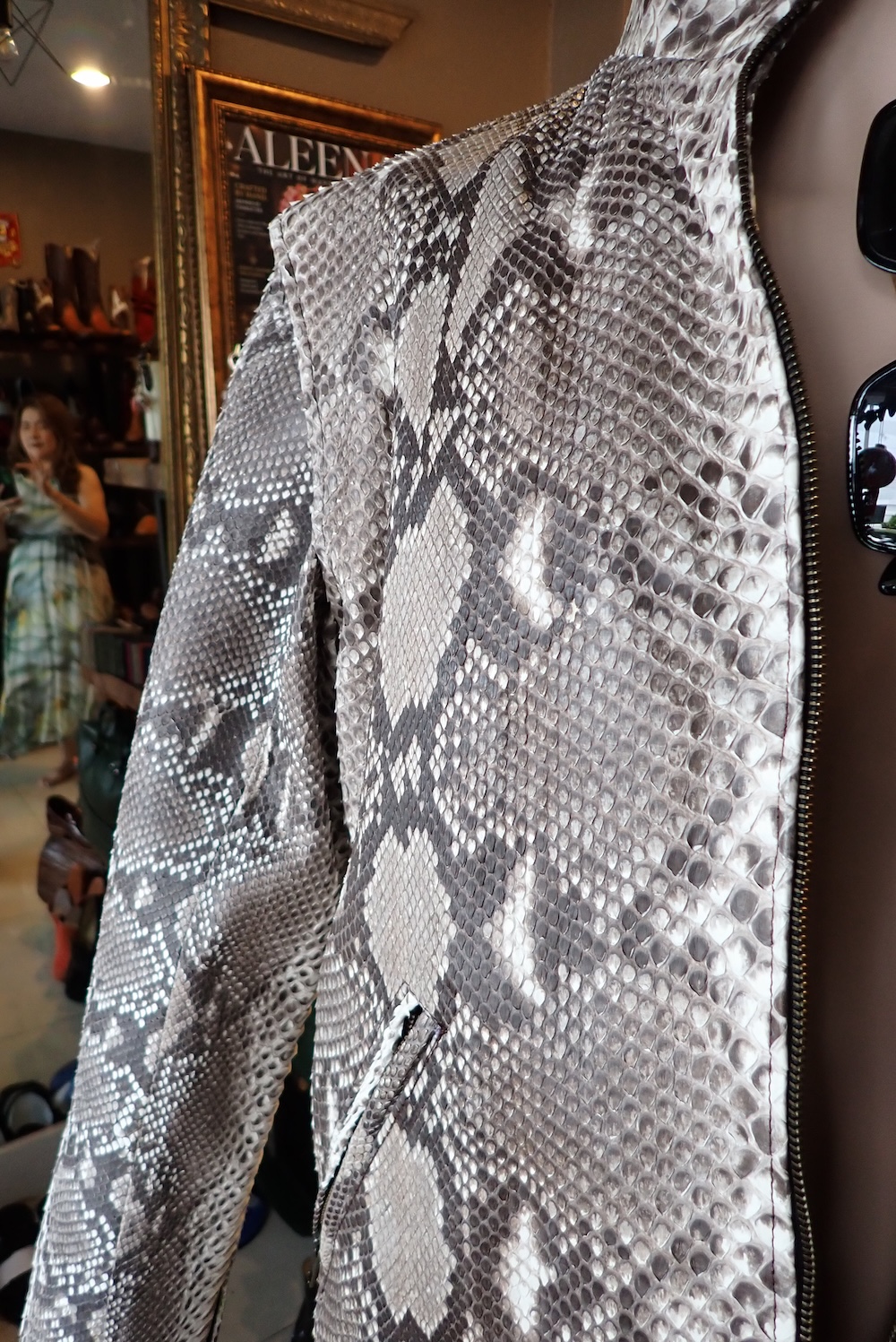  jackets leather crocodile 
