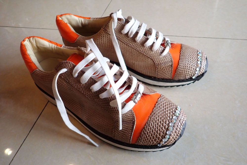  lizard shoes leather 