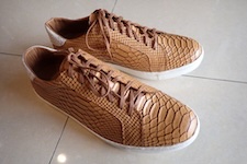  python shoes hand made 