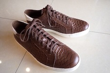  python shoes leather 