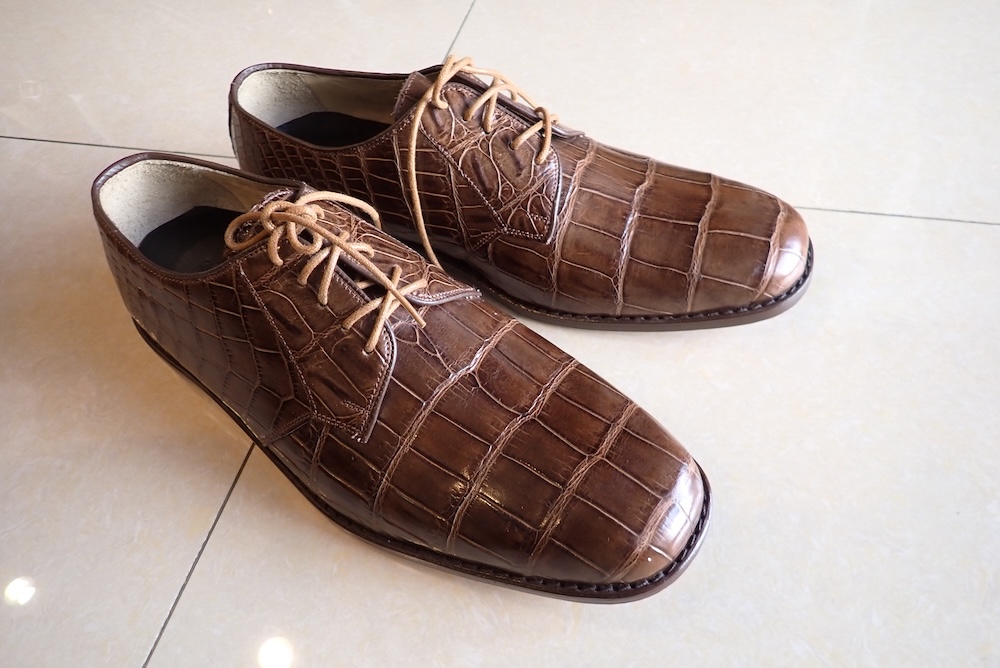 shoes crocodile