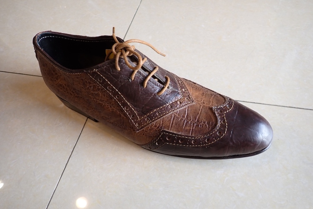 shoes crocodile hand made