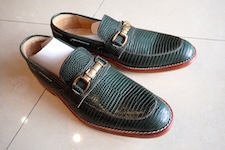  shoes custom made lizard 