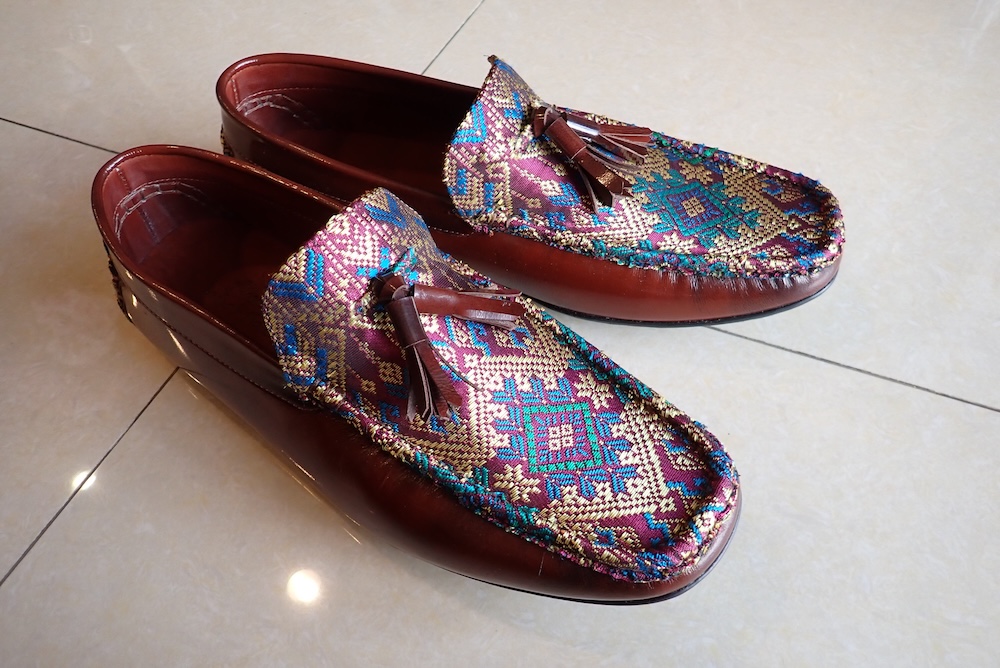 shoes hand made lizard