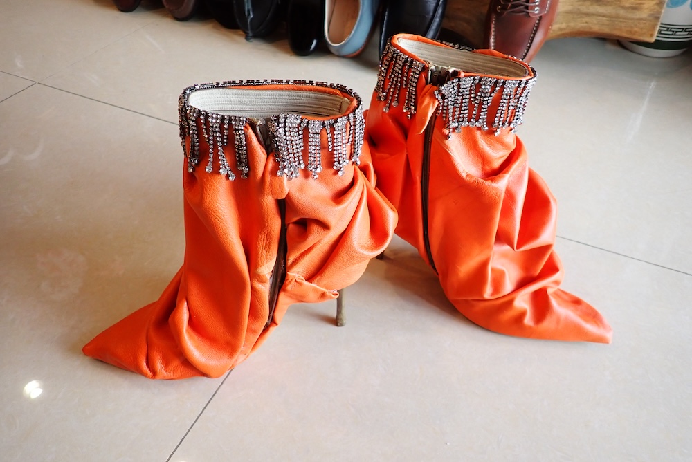shoes hand made woman boots