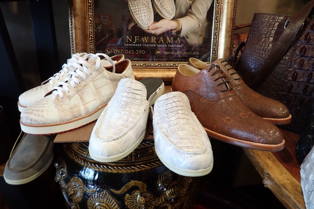 shoes leather ostrich