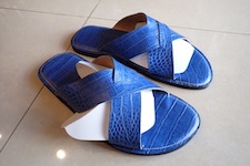  shoes leather stingray custom made 