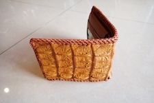  wallets leather hand made crocodile 
